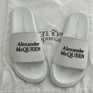 Slip on plastic shoes